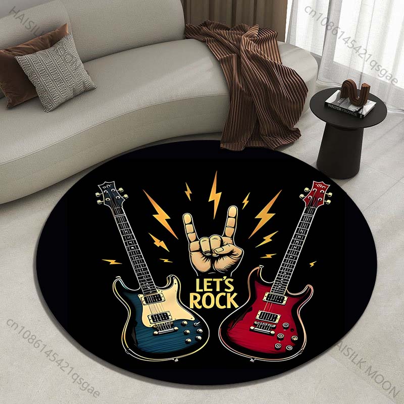 Commercial Printing Icon - Dreamy Rock Guitars and Iconic Gesture