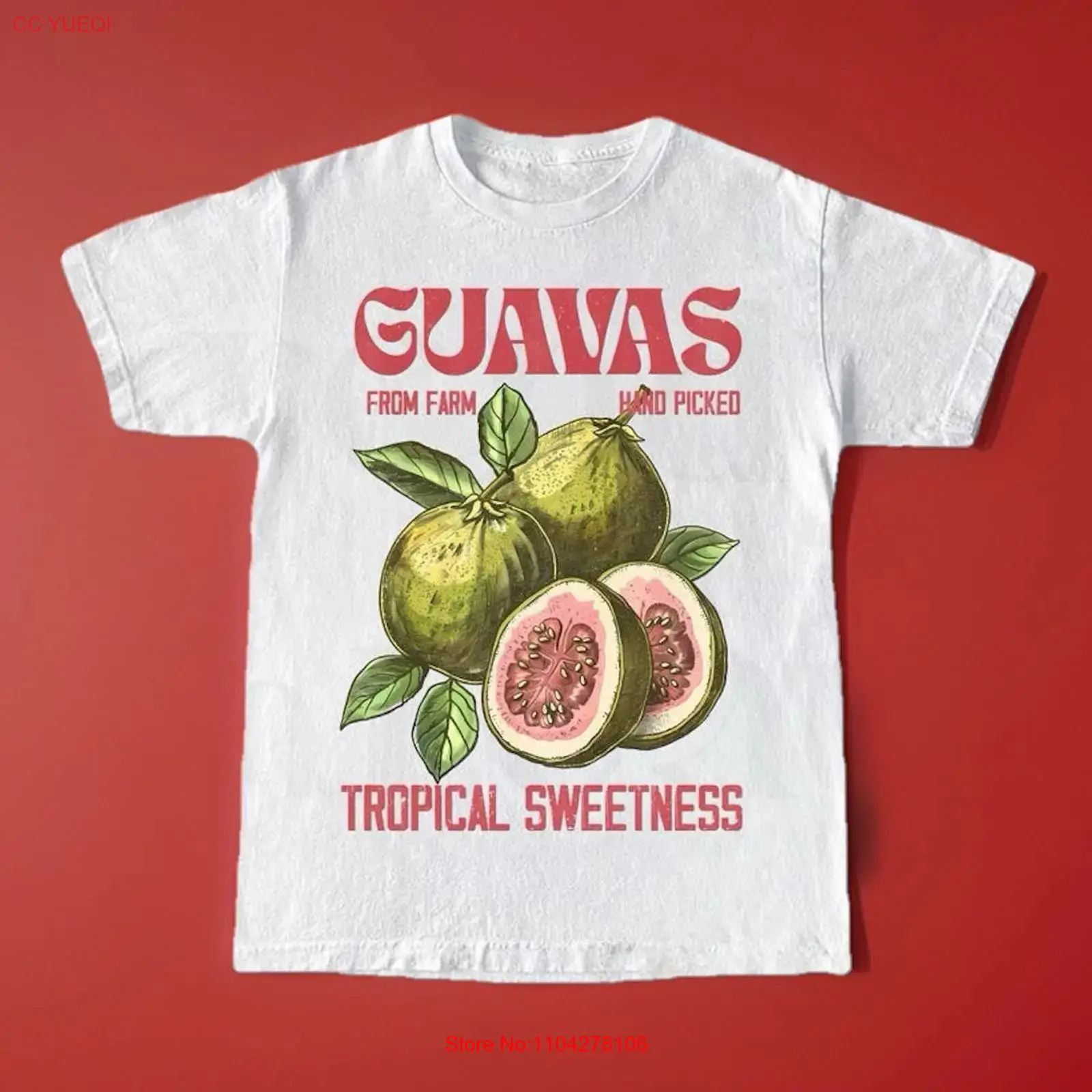 Guavas Retro Commercial T Shir - Commercial Printing Labels 评论和价格