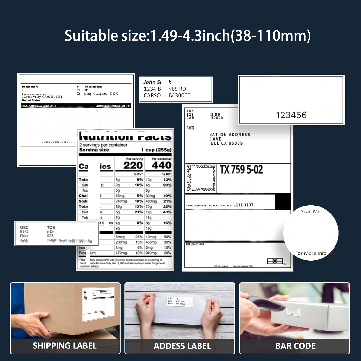 Marklife D200 4Inch Thermal La - Commercial Printing Labels 评论和价格