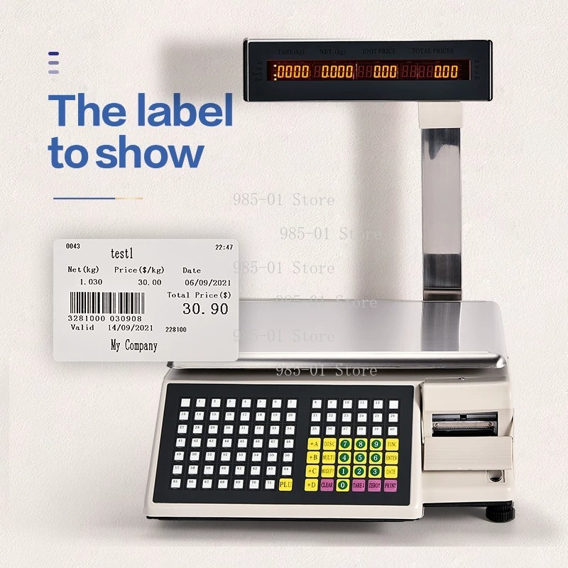 Electronic Scale with Adhesive - Commercial Printing Labels 评论和价格