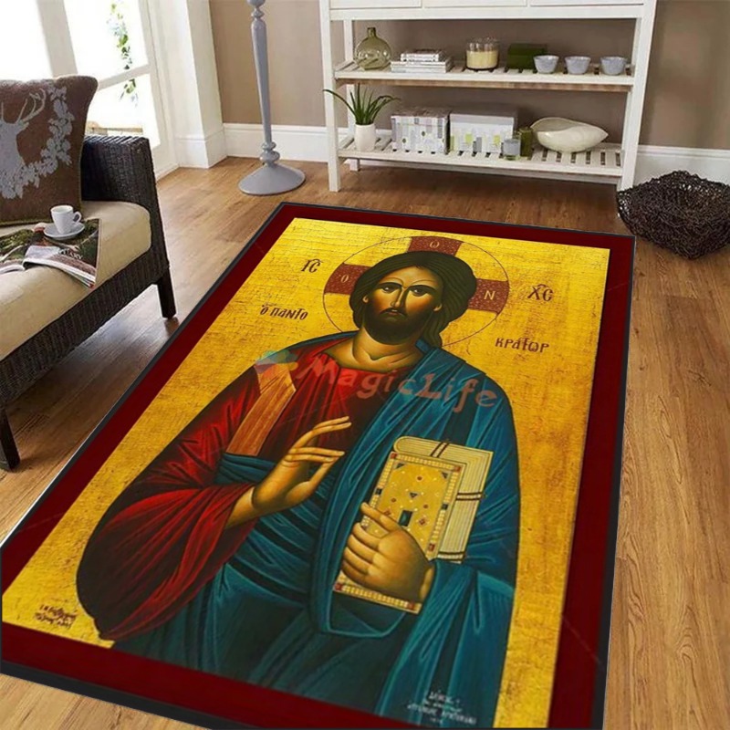 Large Living Room Bedroom Rug  - Commercial Printing Icon 评论和价格