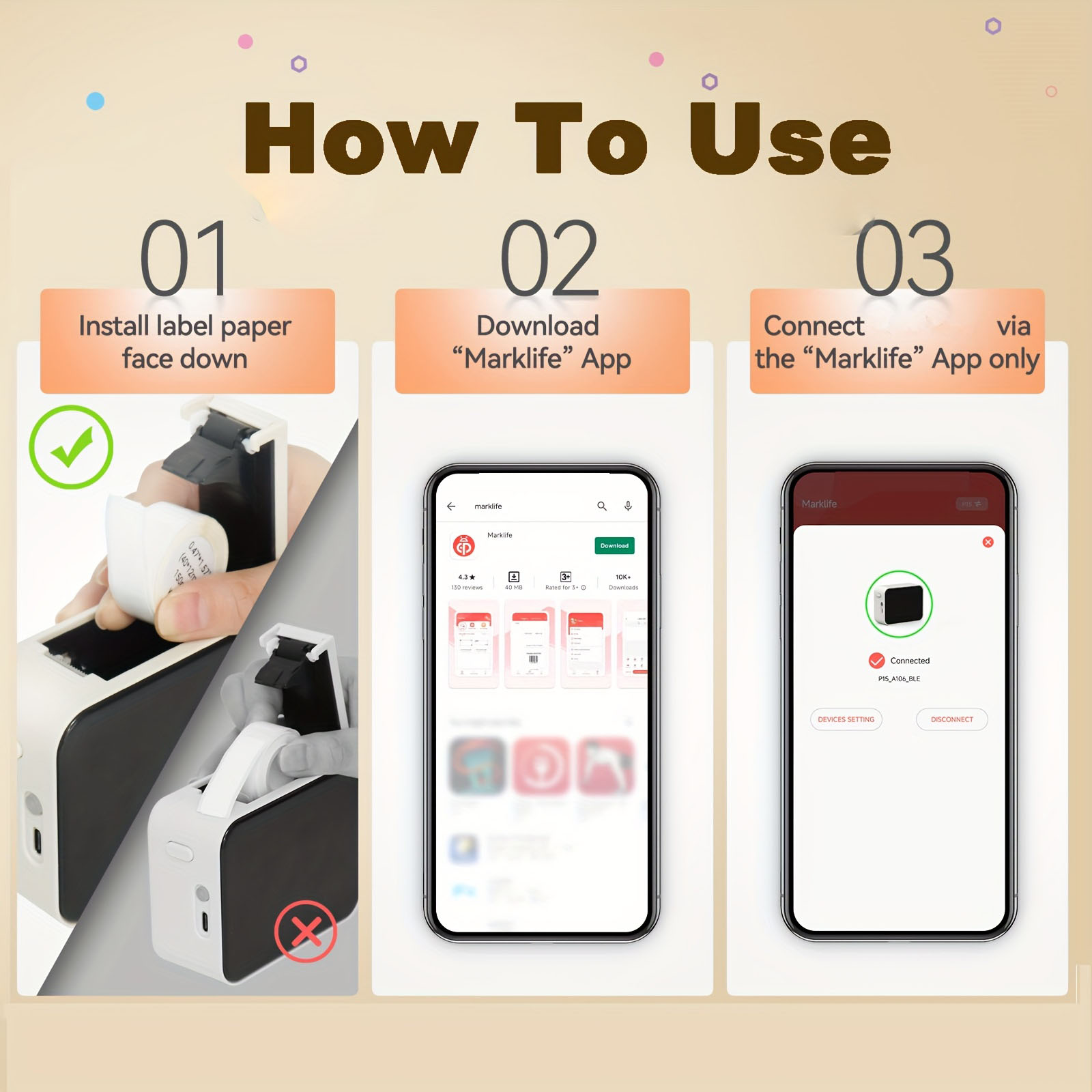 Marklife P15 Label Printer Por - Commercial Printing Labels 评论和价格