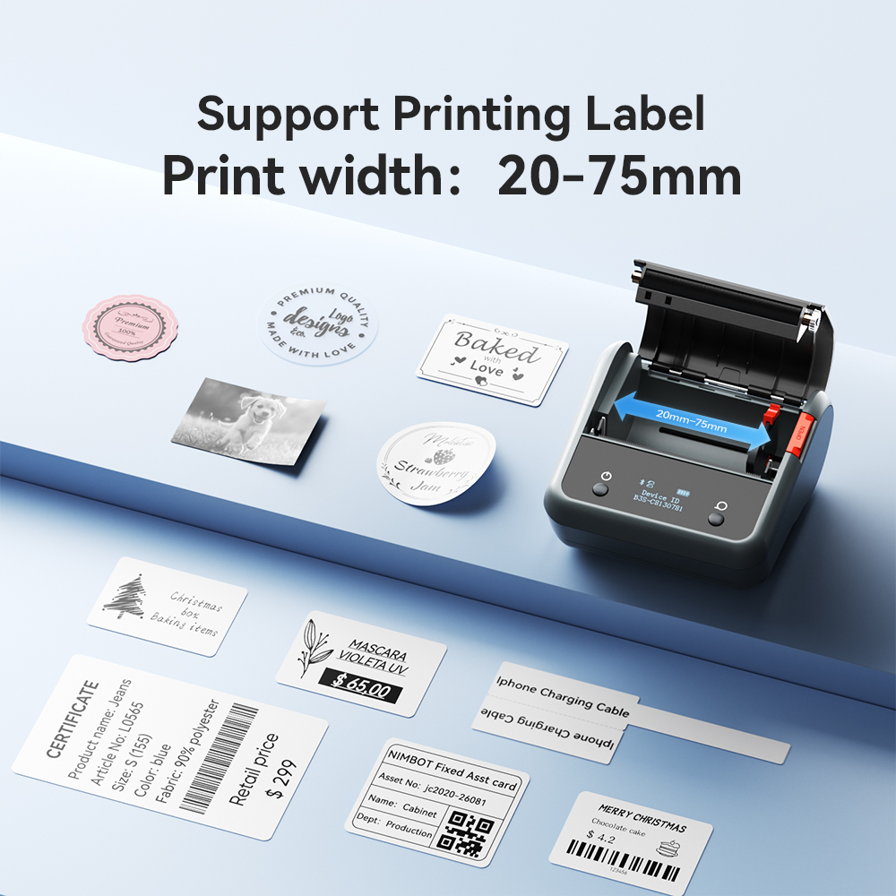 Niimbot B3S Wireless Label Pri - Commercial Label Printing Machine 评论和价格