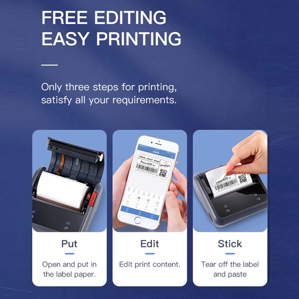 Niimbot B3S Wireless Label Pri - Commercial Label Printing Machine 评论和价格