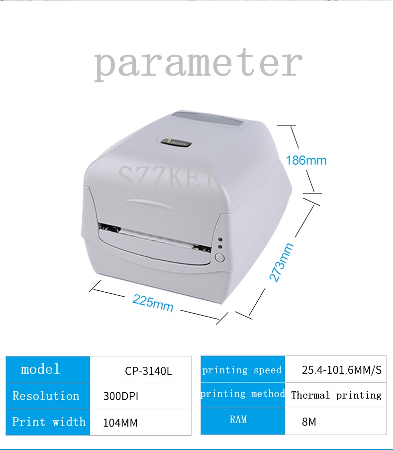4pcs/lot Thermal label printer - Commercial Printing Labels 评论和价格