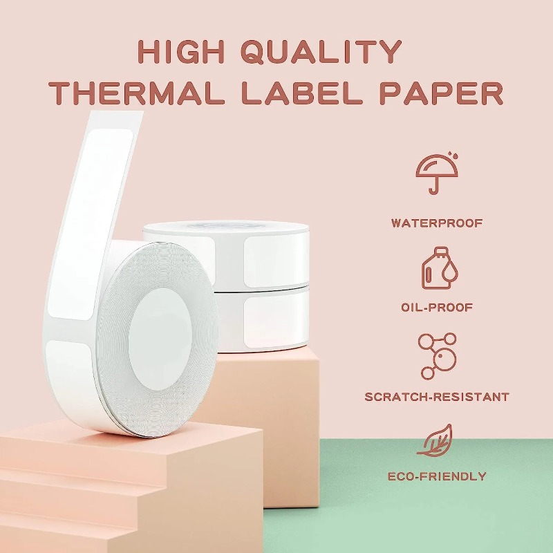 Thermal Label Sticker Tape 12m - Commercial Label Printing Machine 评论和价格