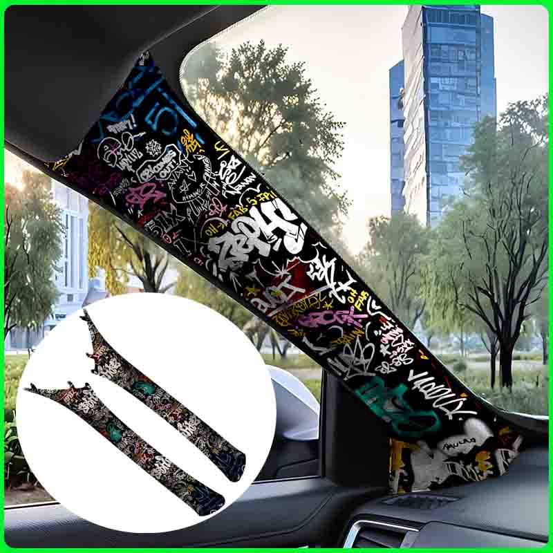 Graffiti Pattern Car Interior  - Embroidery Digitizing Software 评论和价格